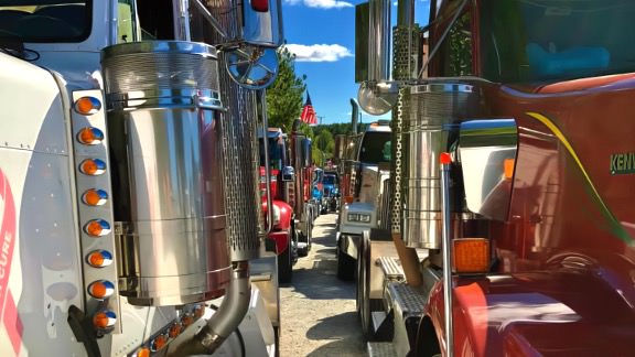 team safe logo and loggin truck